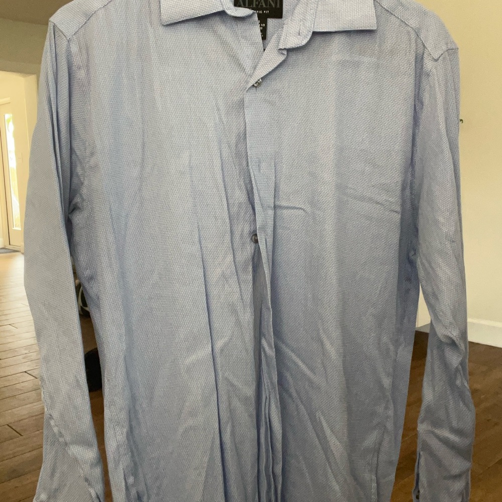 Alfani Light Blue Dress Shirt